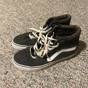 Grey Vans High Top size 8